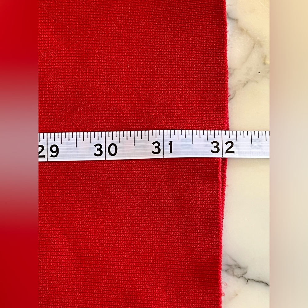 Rare EUC MARLED x OLIVIA CULPO Fashion Track Pants Size L In On Trend Red/ - Picture 12 of 14